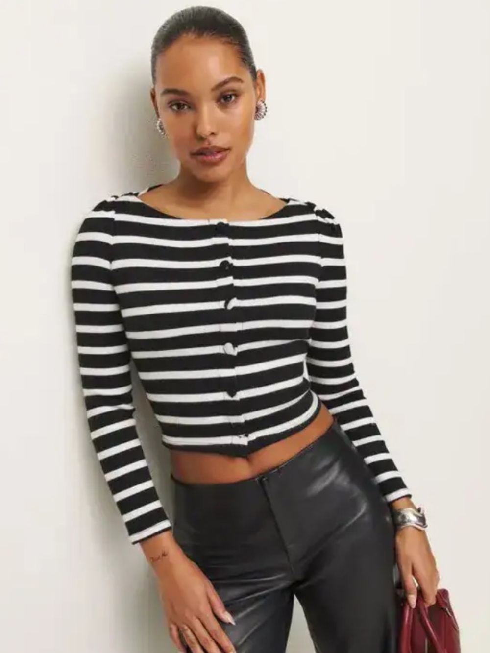 Reformation Lennox Knit top in XS